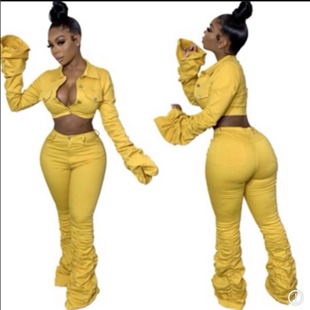 2 piece pants and jacket